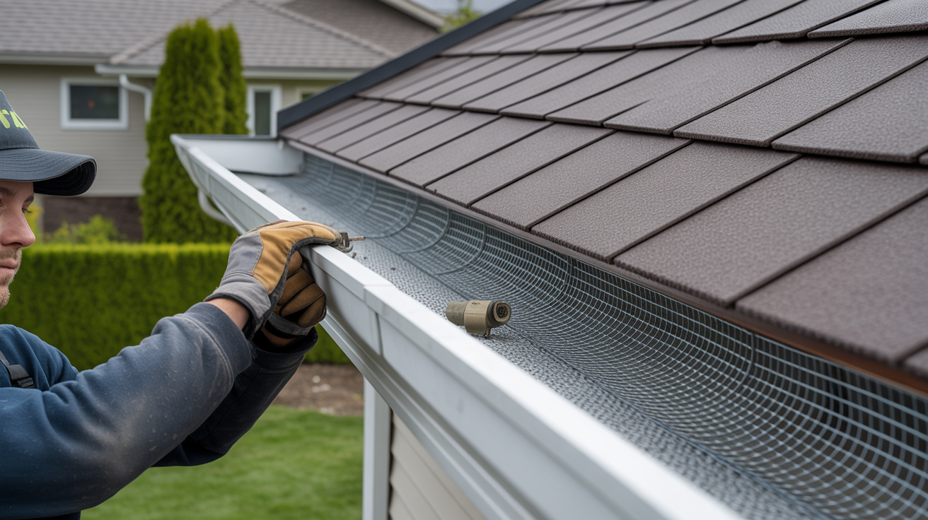 Gutter Guards Install - Predator Ridge